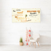 Cute Little Sweet Dripping Honey Baby Shower 横断幕 (インサイチュ)