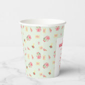 Cute Little Sweetheart on the Way Baby Shower 紙コップ (右)