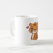 Cute Little Tiger コーヒーマグカップ (正面左)