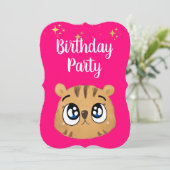 cute little tiger 招待状 (スタンド正面)