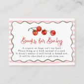 Cute Little Tomato Books for Baby エンクロージャーカード (正面)