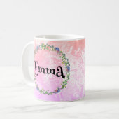 Cute little unicorn  コーヒーマグカップ (正面左)