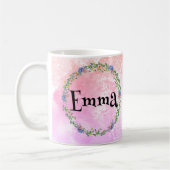 Cute little unicorn  コーヒーマグカップ (左)