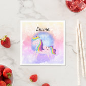 Cute little unicorn  スタンダードカクテルナプキン (インサイチュ)