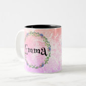 Cute little unicorn  ツートーンマグカップ (正面左)