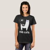 Cute Llama Alpaca Prob Llama  Farm Animals Tシャツ (正面フル)