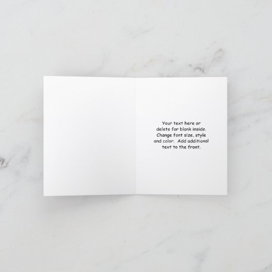 Cute Llama Farm Animal Photography Note カード (内部)