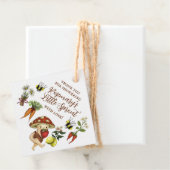 Cute Locally Grown Little Sprout Baby Shower フェイバータグ (インサイチュ)