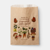 Cute Locally Grown Little Sprout Baby Shower フェイバーバッグ (正面)