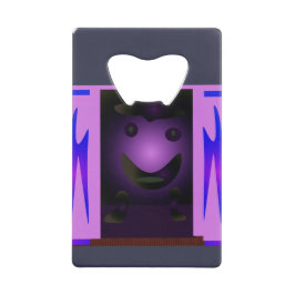 CUTE_LOGO_PINK_BLACK クレジットカード栓抜き