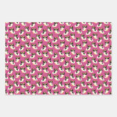 Cute Long-Haired Chihuahuas ラッピングペーパーシート (正面2)