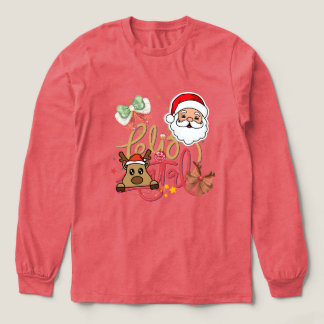 Cute long sleeved T-shirt for Girls  トライブレンドＴシャツ