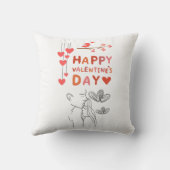 Cute Love Couple クッション (裏面)