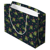 Cute Love Frogs Large Gift Bag ラージペーパーバッグ (裏面アングル)