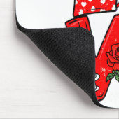 Cute Love Heart Stethoscope Phlebotomist Life Vale マウスパッド (コーナー)