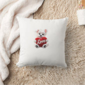 Cute Love Puppy Baby Desig クッション (ブランケット)