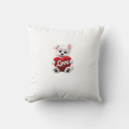 Cute Love Puppy Baby Desig クッション