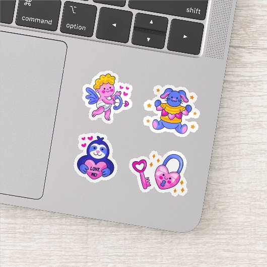 Cute love sticker set シール (詳細)
