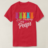 Cute Love Teaching My Students Easter Day Funny Te Tシャツ (デザイン正面)