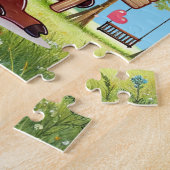 Cute love you deer  ジグソーパズル (側面)