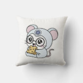 Cute lovely little adorable mouse クッション (裏面)
