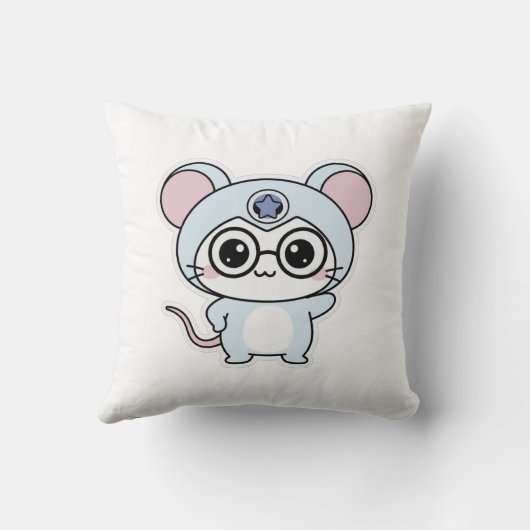 Cute lovely little mouse クッション (裏面)