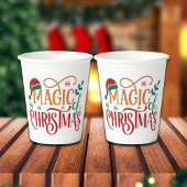 Cute 'Magic of Christmas'  紙コップ