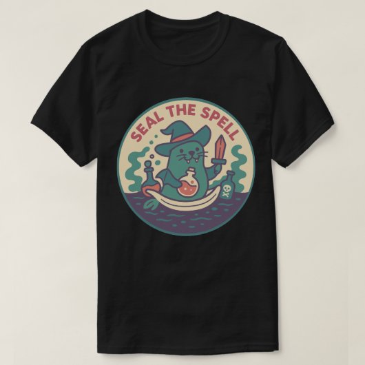 Cute Magic Seal Potion Tシャツ (デザイン正面)