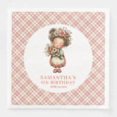 Cute Magical Fairy Flowers 5th Birthday Party  (正面)