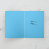 Cute Magical Time Christmas Unicorn カード (内部)