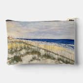 cute make up zipper pouch beach design アクセサリーポーチ (裏面)