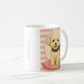 Cute Maltipoo コーヒーマグカップ (正面右)