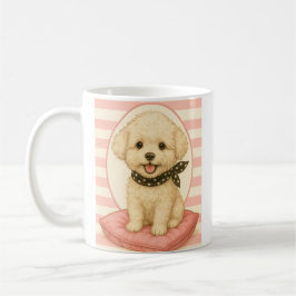 Cute Maltipoo コーヒーマグカップ