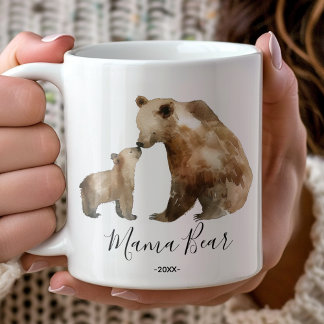 Cute Mama Bear Coffee Mug コーヒーマグカップ