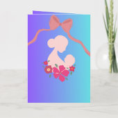 Cute Mama Shark Happy Mother's Day Card - Fin-tast カード (裏面)