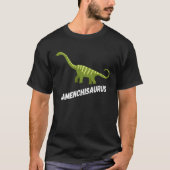 Cute Mamenchisaurus Dinosaur Tシャツ (正面)