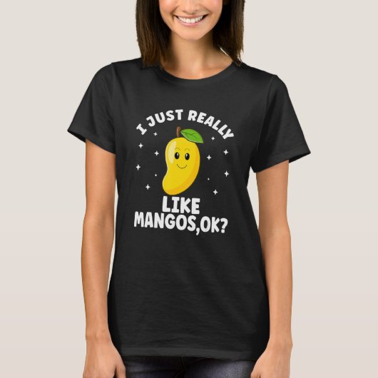 Cute Mango Fruit Mangos  Summer for Men Women Kids Tシャツ (正面)