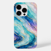 cute marble phone case Case-Mate iPhoneケース (裏面)