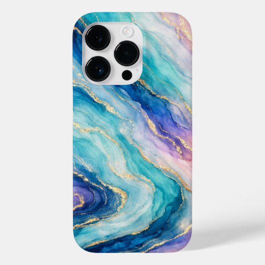 cute marble phone case Case-Mate iPhoneケース (裏面)