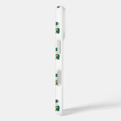 Cute Marching Bunny Trombone Player Cartoon Green Case-Mate iPhoneケース (裏面 / 右)