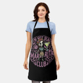 Cute Margarita  Skelton エプロン (着用した状態)