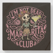 Cute Margarita  Skelton ストーンコースター (正面)