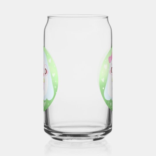 Cute Matcha Latte Ghost ガラス缶 (右)