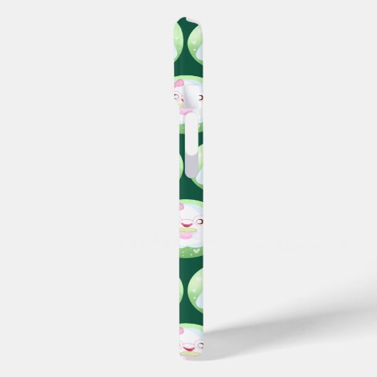 Cute Matcha Latte Ghost Case-Mate iPhoneケース (裏面 / 左)