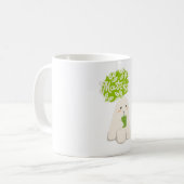 Cute matcha mug コーヒーマグカップ (正面左)