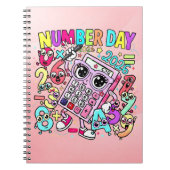 Cute Maths Number Day Notebook for Primary School ノートブック (正面)