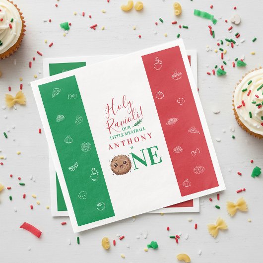 Cute Meatball First Birthday Party 