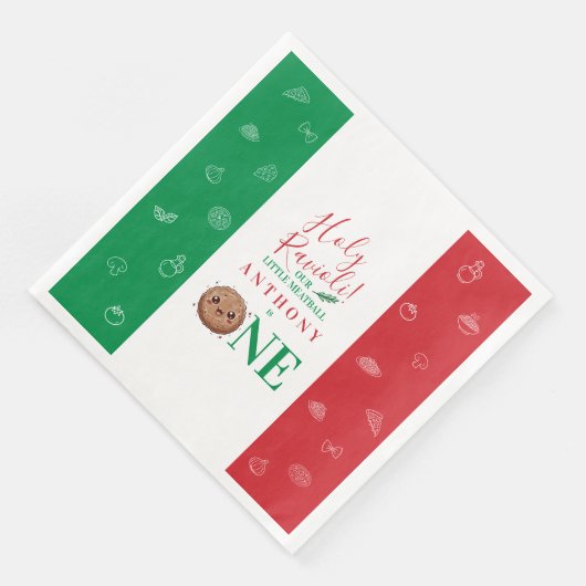 Cute Meatball First Birthday Party  (コーナー)