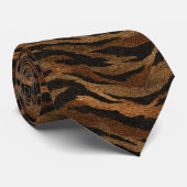 Cute Menswear Ties Tiger Print ネクタイ (ロール)