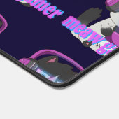 Cute Meow Gamer Cat - Kawaii Gaming Kitten デスクマット (コーナー)